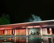 Firefighters put out blaze at a San Jose post office early Sunday