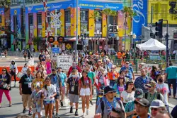Everything is bigger at San Diego Comic-Con this year. Except Hollywood.