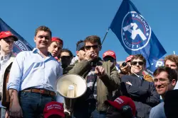 Neo-Nazi podcaster Fuentes calls MAGA a “scam” following Epstein “cover-up”